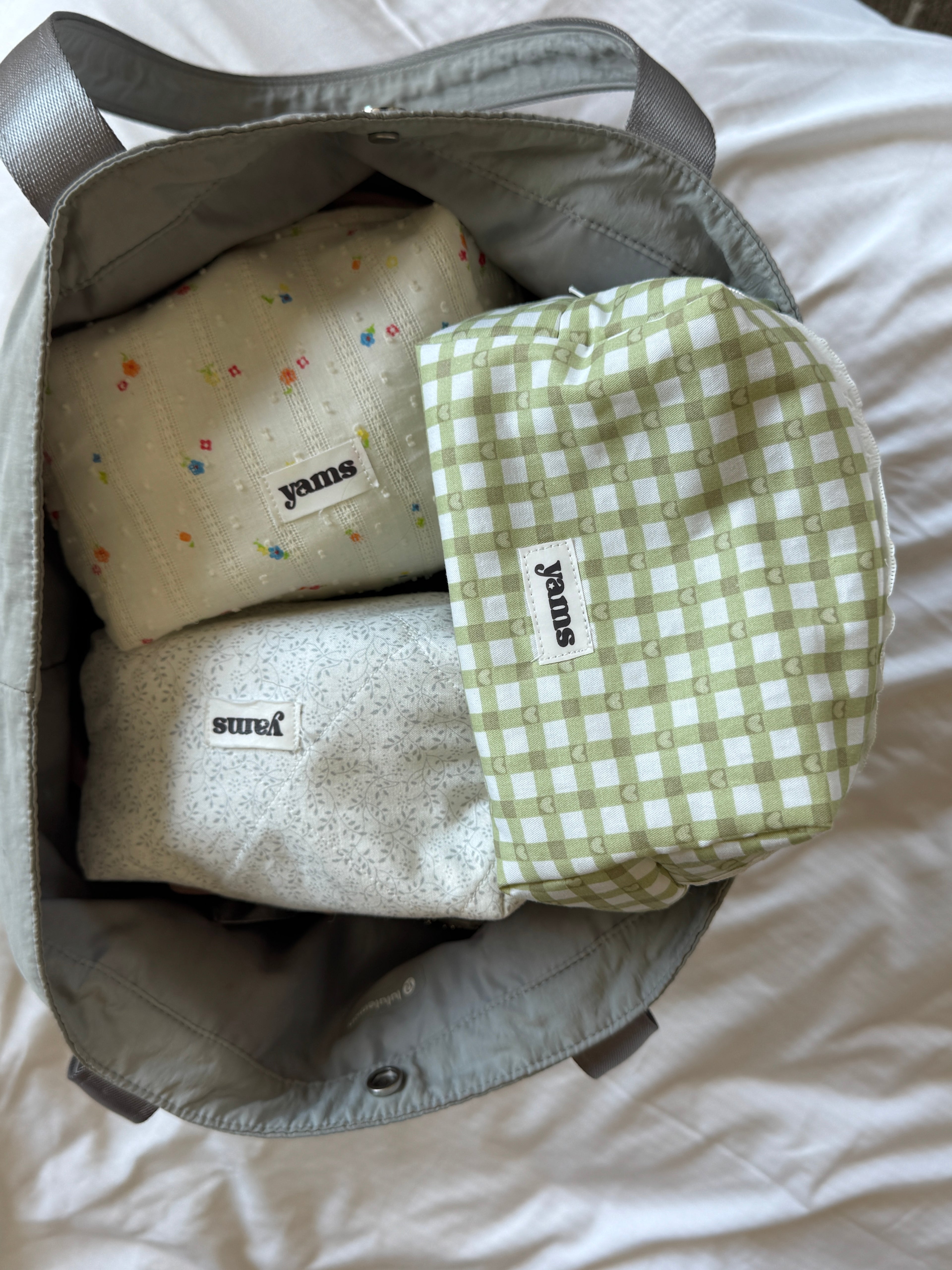 Matcha Makeup Bag