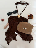 Hojicha Makeup Bag