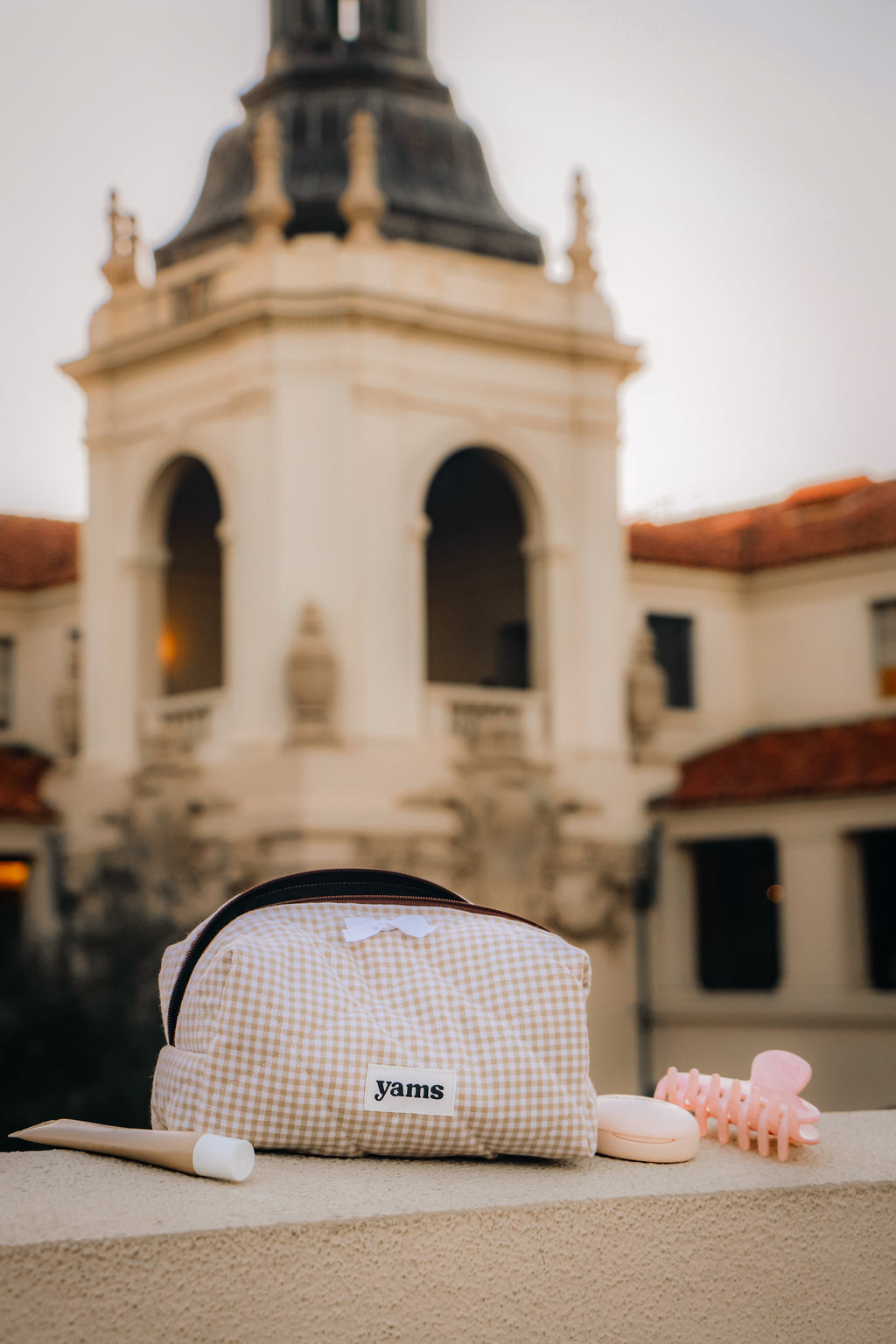 Cinnamon Makeup Bag